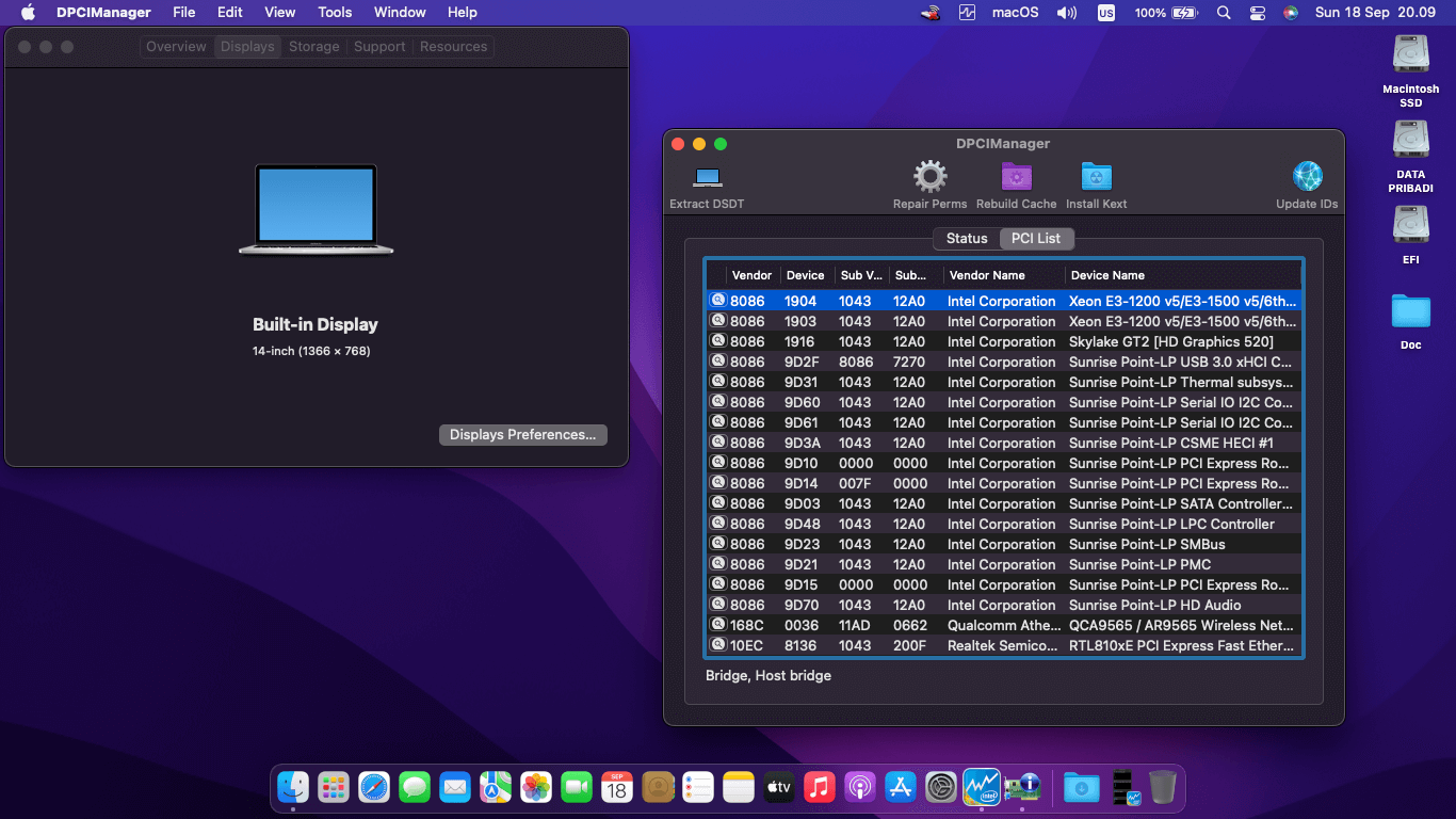 Asus X441UA WX330T [SkyLake   Intel HD 520 + I2C]   OpenCore 1